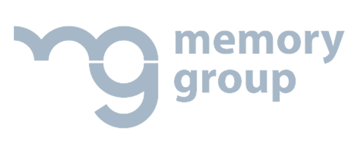 Memory Group logo unhovered